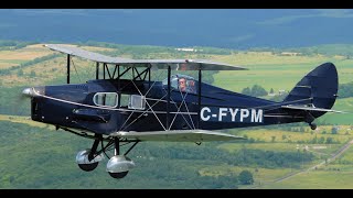 Flying the Princes DH83 Fox Moth [upl. by Siri]