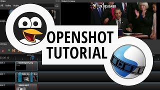 OpenShot Video Editing Beginner Tutorial [upl. by Ahsiuqet149]