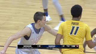 HIGHLIGHTS Mizzou vs Kansas Showdown for Relief [upl. by Abbey]