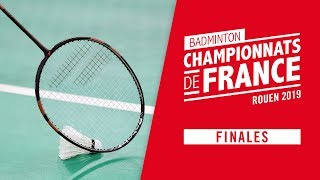 Championnats de France de Badminton 2019  Finales [upl. by Chadd330]