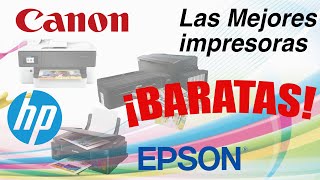 Impresoras de tinta BUENAS y BARATAS Opinión [upl. by Zeculon292]