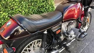 1978 BMW R100S Walkaround Start Idle [upl. by Ettevets337]