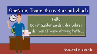 Microsoft Teams OneNote und das Kursnotizbuch in 7 Minuten [upl. by Lerej388]