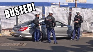 POLICE vs SUPERCARS in Monaco [upl. by Yssim]