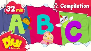 ABCs Song For Children  More Nursery Rhymes amp Kids Songs  Didi amp Friends English 32min [upl. by Neveda]