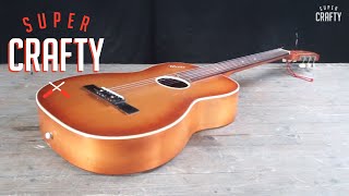 How to Restore an Acoustic Guitar  Cheap DIYs [upl. by Aihsekal]