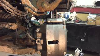 Ford Brake Caliper Replacment w Tips [upl. by Haras137]