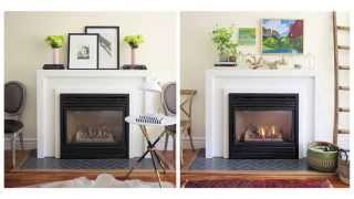 Interior Design — How To Make Over amp Decorate A Fireplace Mantel [upl. by Enajiram]