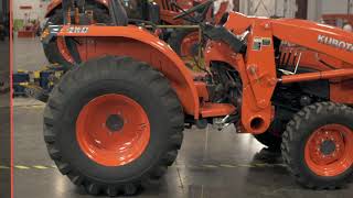 Kubota L Series Tire Pressure Tutorial [upl. by Anauq]