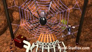 Steampunk Spider Band performs Electrorachnid Soda Pop  Animusic style Animated Music Video [upl. by Bord]