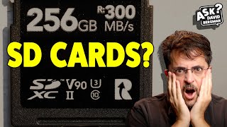 SD Cards Explained  Ask David Bergman [upl. by Lladnik]