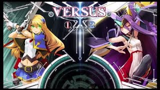 NOEL VS IZANAMI  BLAZBLUE CENTRALFICTION [upl. by Sekofski]