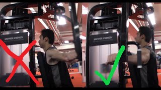 HOW TO rear delt fly machine [upl. by Sherourd]