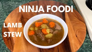 NINJA FOODI  LAMB STEW Make in Instant Pot Too [upl. by Willette608]