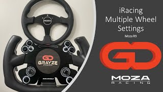 Multiple Wheel Settings iRacing Button Wheel Config [upl. by Boylston]