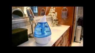 Crane Ultrasonic Cool Mist Humidifier Unboxing amp Review [upl. by Levana]