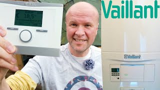 My VAILLANT BOILER REMOTE CONTROL instructions manual  read out in full [upl. by Roxanne]