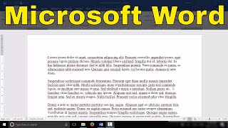 How To Add A Header And Page Number In Microsoft WordTutorial [upl. by Madaih]