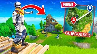 Can You GUESS Where I Am In Fortnite GeoGuessr [upl. by Brear]