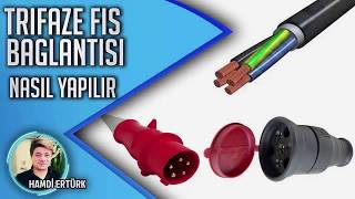 trifaze fiş bağlantısı Üç Fazlı Fiş Nasıl Bağlanır How tokilde Connect Three Phase Plug [upl. by Thessa472]