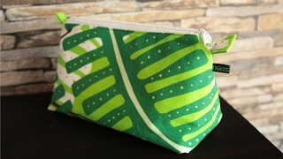 DaIsY´s DIY  Kosmetiktasche selber nähen [upl. by Reece]