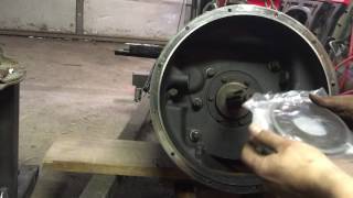 The Dually Build eaton bell housing and clutch fork install [upl. by Palumbo]