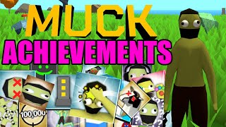 MUCK Added ACHIEVEMENTS MUCK Achievement Guide [upl. by Ambrosia249]