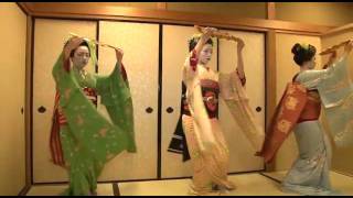 Traditional Japanese Dance by Maiko quotKyounoShikiquotthat means four season of Kyotoquot [upl. by Teevens320]