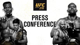 UFC 270 PreFight Press Conference [upl. by Austina]