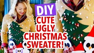 Anns Ugly Christmas Sweater Challenge  HGTV Handmade [upl. by Gamaliel]