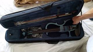 Cecillio Electric Violin Unboxing And Testing [upl. by Jilly101]