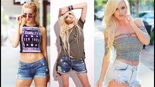 Best Denim Shorts For Women 2018 [upl. by Kahler]