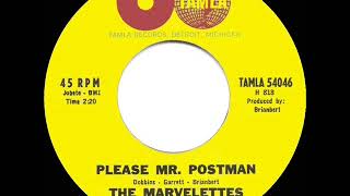 1961 HITS ARCHIVE Please Mr Postman  Marvelettes a 1 record [upl. by Dowski]