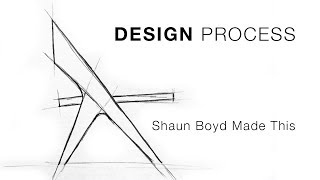 My Furniture Design Process  Shaun Boyd Made This [upl. by Kaye]