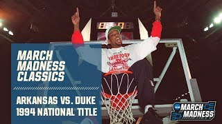 Arkansas vs Duke 1994 National Championship  FULL GAME [upl. by Ahsieka880]