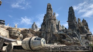 💫 Millennium Falcon Smugglers Run  Full Ride POV  Queue  Disneyland 08142021 [upl. by Peednas]