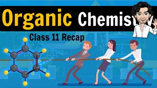 1 Organic Chemistry  Basics  Class 12  Inductive Effect  Class 11 Recap  Lecture 1 [upl. by Ecinaej209]