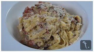 Fettucine Boscaiola  FoodPoint [upl. by Rehtaef802]