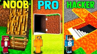 MINECRAFT BASE SECRETA NOOB VS BASE SECRETA PRO VS BASE SECRETA HACKER 😱🚫 DIRECTO LOS COMPAS [upl. by Ardnaxila415]