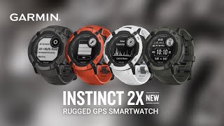 Garmin  Instinct 2X Solar Smartwatch [upl. by Alyks]