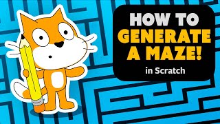 Simple Maze Generation  Scratch Tutorial [upl. by Ahsiuq671]