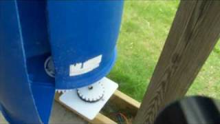 How to Make an Inexpensive Vertical Wind Turbine  Part 2 [upl. by Illona]