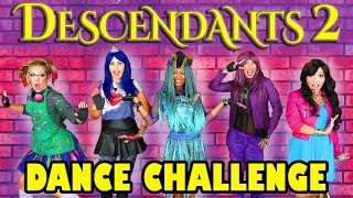 Descendants 2 Dance Challenge Umas DanceOff Totally TV [upl. by Einegue]