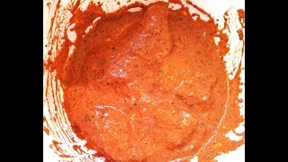 How to Make a Simple amp Delicious Tandoori Marinade Paste [upl. by Sanborne]