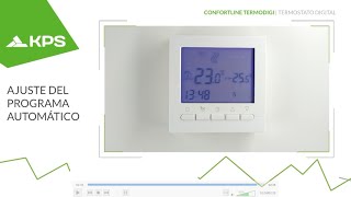 Termostato digital para calefacción Confortline Termodigi by KPS [upl. by Ody]