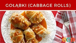 POLISH CABBAGE ROLLS GOŁĄBKI  YumDelectable [upl. by Cohin608]