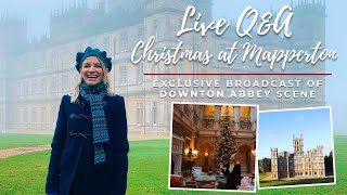 Christmas at Mapperton Live QampA plus Downton Abbey [upl. by Uy918]