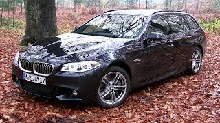 2016 BMW 535d Touring xDrive 313 HP TEST DRIVE [upl. by Otsuj888]