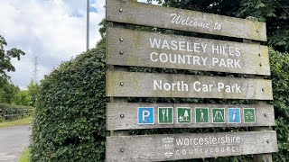 A walk through Waseley Hills Country Park Rubery Worcestershire near Birmingham [upl. by Eimme877]