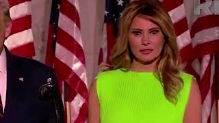 When Melania met Ivanka onstage at the RNC [upl. by Glavin643]